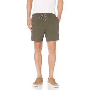 imageAmazon Essentials Mens 6quot Inseam Drawstring ShortDark Olive