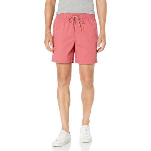 imageAmazon Essentials Mens 6quot Inseam Drawstring ShortRaspberry Red