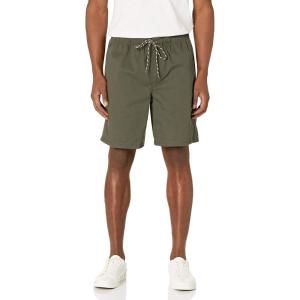 imageAmazon Essentials Mens 8quot Inseam RelaxedFit Drawstring Walk Shorts Available in Plus SizeDark Olive