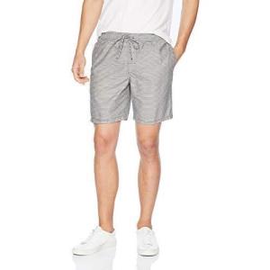 imageAmazon Essentials Mens 8quot Inseam RelaxedFit Drawstring Walk Shorts Available in Plus SizeGreyStripe