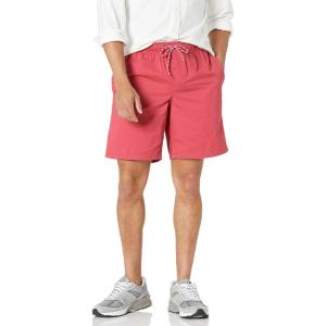 imageAmazon Essentials Mens 8quot Inseam RelaxedFit Drawstring Walk Shorts Available in Plus SizeRaspberry Red