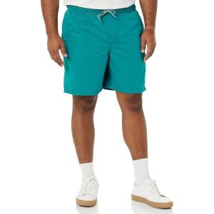 imageAmazon Essentials Mens 8quot Inseam RelaxedFit Drawstring Walk Shorts Available in Plus SizeTeal Blue