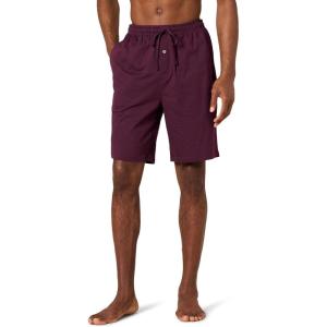 imageAmazon Essentials Mens 9 Knit Pajama Shorts Available in Big ampamp TallBurgundy