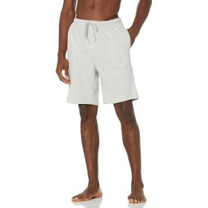imageAmazon Essentials Mens 9 Knit Pajama Shorts Available in Big ampamp TallLight Grey Heather