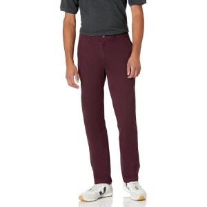 imageAmazon Essentials Mens AthleticFit Casual Stretch Chino Pant Available in Big ampamp TallBurgundy