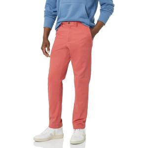 imageAmazon Essentials Mens AthleticFit Casual Stretch Chino Pant Available in Big ampamp TallRaspberry Red