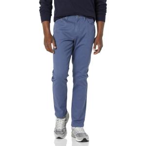 imageAmazon Essentials Mens AthleticFit Pants 5Pocket Stretch Twill Work Big ampamp TallIndigo
