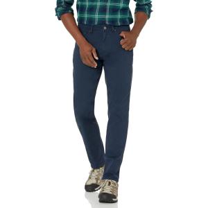 imageAmazon Essentials Mens AthleticFit Pants 5Pocket Stretch Twill Work Big ampamp TallNavy