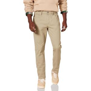 imageAmazon Essentials Mens AthleticFit Pants 5Pocket Stretch Twill Work Big ampamp TallTan
