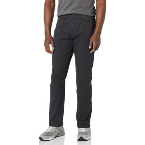 imageAmazon Essentials Mens AthleticFit Pants 5Pocket Stretch Twill Work Big ampamp TallWashed Black