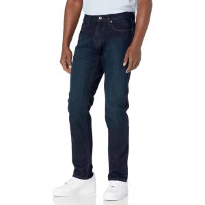 imageAmazon Essentials Mens AthleticFit Stretch JeansBlue Over Dye