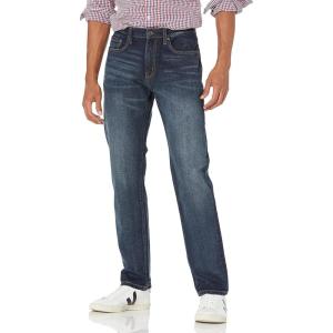 imageAmazon Essentials Mens AthleticFit Stretch JeansDark Wash