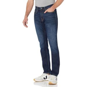 imageAmazon Essentials Mens AthleticFit Stretch JeansIndigo Wash