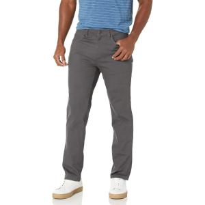 imageAmazon Essentials Mens Chinos Athletic Fit Work Pants 5Pocket Comfort StretchGrey