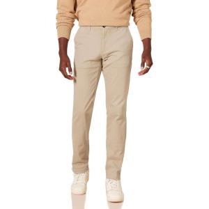imageAmazon Essentials Mens ClassicFit Casual Stretch Chino PantTan