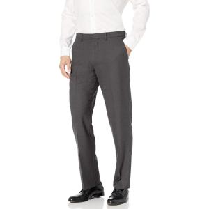 imageAmazon Essentials Mens ClassicFit WrinkleResistant Stretch Dress PantsCharcoal