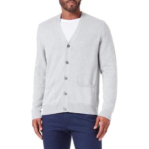 imageAmazon Essentials Mens Cotton Cardigan SweaterLight Grey Heather