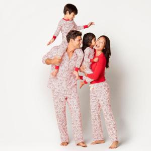 imageAmazon Essentials Mens Flannel Pajama SetWhite Forest