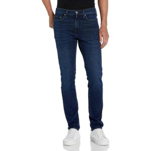 imageAmazon Essentials Mens Jeans SkinnyFit Comfort Stretch Formerly GoodthreadsMedium Blue Brokenin