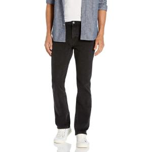 imageAmazon Essentials Mens Jeans Slim Fit Stretch BootcutWashed Black