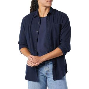 imageAmazon Essentials Mens LongSleeve Flannel Shirt Available in Big ampamp TallNavy