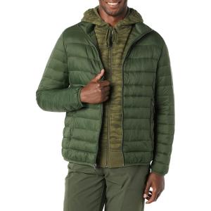 imageAmazon Essentials Mens Packable Lightweight WaterResistant Puffer Jacket Available in Big ampamp TallDark Green