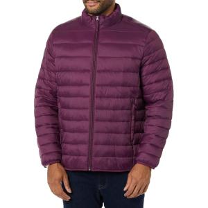 imageAmazon Essentials Mens Packable Lightweight WaterResistant Puffer Jacket Available in Big ampamp TallDark Purple