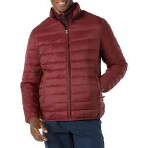 imageAmazon Essentials Mens Packable Lightweight WaterResistant Puffer Jacket Available in Big ampamp TallDark Red
