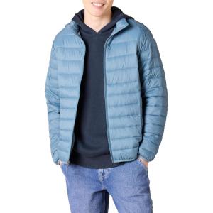 imageAmazon Essentials Mens Packable Lightweight WaterResistant Puffer Jacket Available in Big ampamp TallLight Blue
