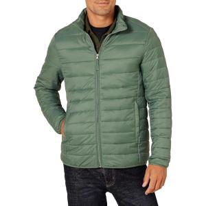 imageAmazon Essentials Mens Packable Lightweight WaterResistant Puffer Jacket Available in Big ampamp TallSpruce Green
