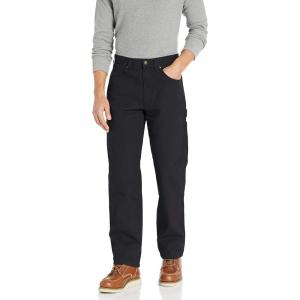 imageAmazon Essentials Mens RelaxedFit Carpenter Utility Pant with Tool PocketsBlack