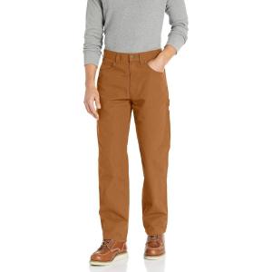 imageAmazon Essentials Mens RelaxedFit Carpenter Utility Pant with Tool PocketsRust