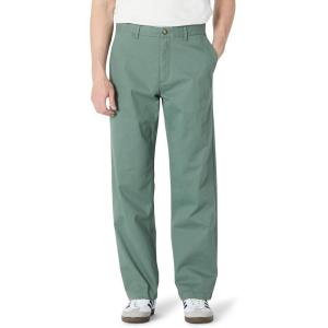 imageAmazon Essentials Mens RelaxedFit Cotton Chino PantDark Sage Green