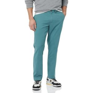 imageAmazon Essentials Mens SkinnyFit Casual Stretch Chino PantDark Green