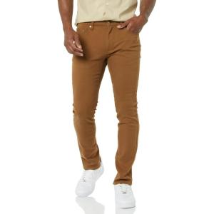 imageAmazon Essentials Mens SkinnyFit Stretch JeanDark Khaki Brown