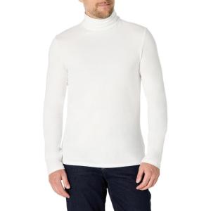 imageAmazon Essentials Mens Slim Fit Turtleneck ShirtsWhite