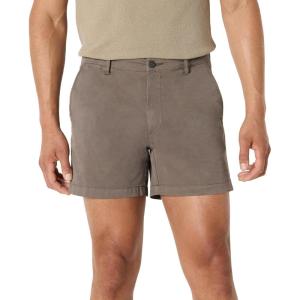 imageAmazon Essentials Mens SlimFit 5quot FlatFront Comfort Stretch Chino Short Previously GoodthreadsGrey