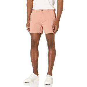 imageAmazon Essentials Mens SlimFit 5quot FlatFront Comfort Stretch Chino Short Previously GoodthreadsLight Tan