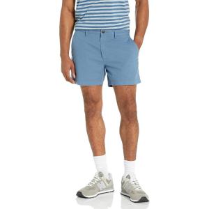 imageAmazon Essentials Mens SlimFit 5quot Lightweight Comfort Stretch Oxford Shorts Previously GoodthreadsBlue