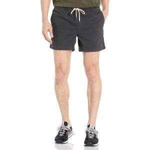 imageAmazon Essentials Mens SlimFit 5quot Pullon Comfort Stretch Canvas Short Previously GoodthreadsBlack