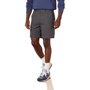 imageAmazon Essentials Mens SlimFit 7quot Chino ShortCharcoal