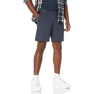 imageAmazon Essentials Mens SlimFit 7quot Chino ShortDark Navy
