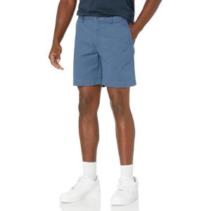 imageAmazon Essentials Mens SlimFit 7quot Chino ShortDeep Blue