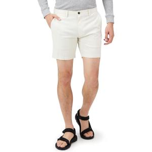 imageAmazon Essentials Mens SlimFit 7quot Lightweight Comfort Stretch Oxford ShortsCream