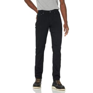 imageAmazon Essentials Mens SlimFit Comfort Stretch Jeans Previously GoodthreadsBlack