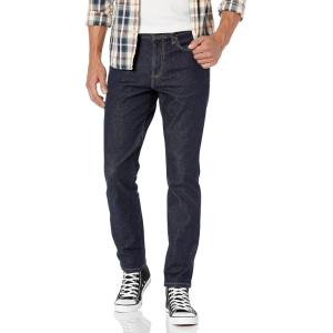imageAmazon Essentials Mens SlimFit Comfort Stretch Jeans Previously GoodthreadsDark Blue