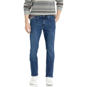 imageAmazon Essentials Mens SlimFit Jeans  Comfort Stretch Straight Previously GoodthreadsMedium Indigo