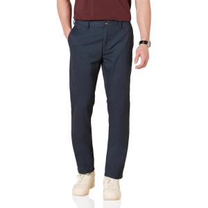 imageAmazon Essentials Mens SlimFit WrinkleResistant FlatFront Chino PantNavy