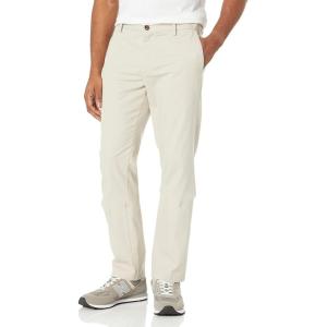 imageAmazon Essentials Mens SlimFit WrinkleResistant FlatFront Chino PantStone