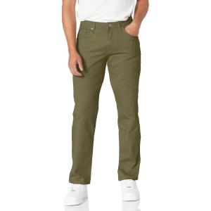 imageAmazon Essentials Mens Straight Fit 5Pocket Stretch Twill PantsOlive